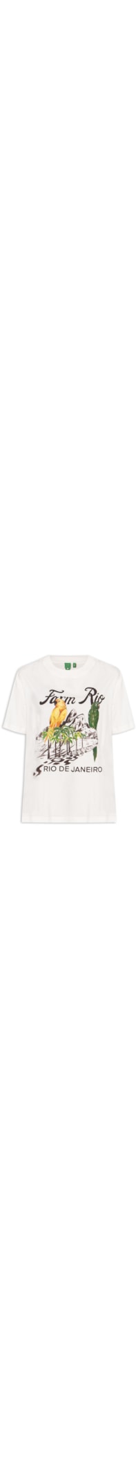 Camiseta Feminina Média Dois Irmãos - Branco