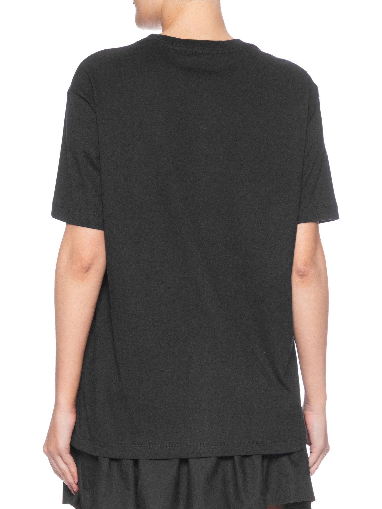 Camiseta Feminina Média Drink Pintado Preto Farm