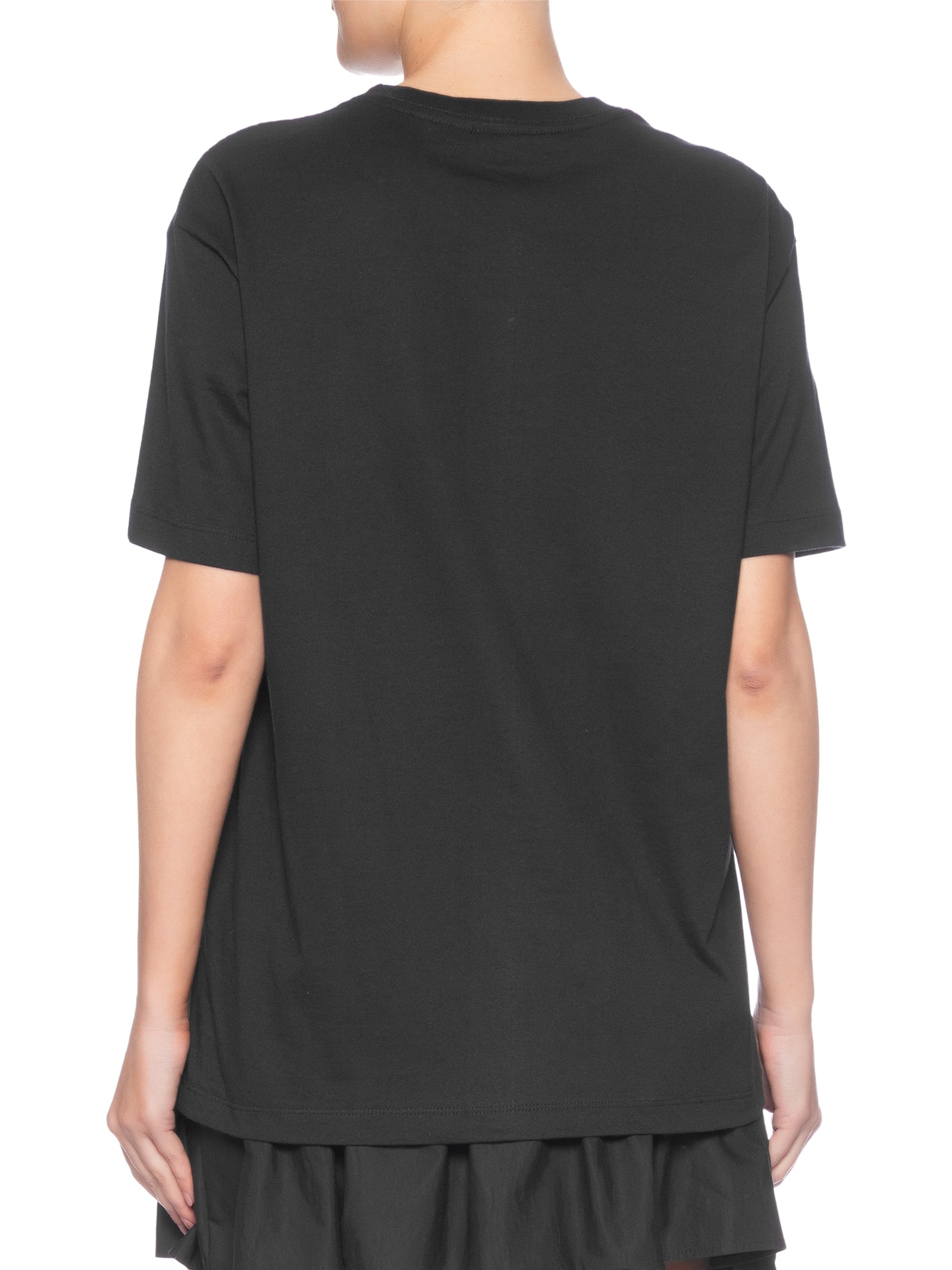 Camiseta Feminina Média Drink Pintado Preto Farm