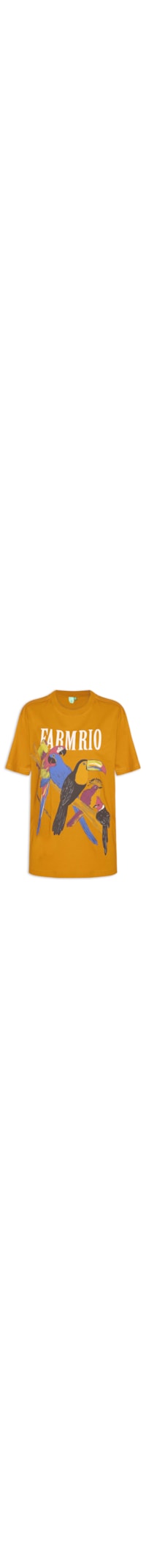 Camiseta Feminina Média É Do Brasil Pólen - Amarelo