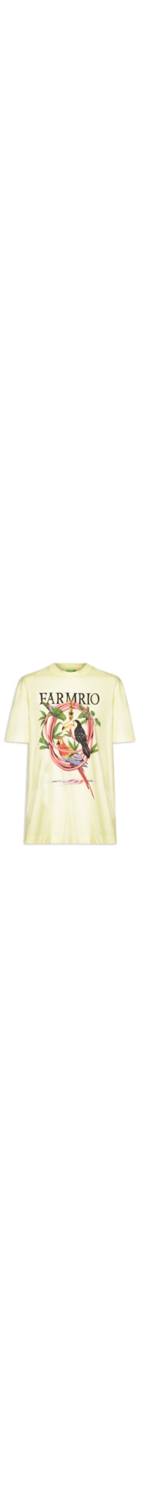 Camiseta Feminina Média Mangueira - Amarelo