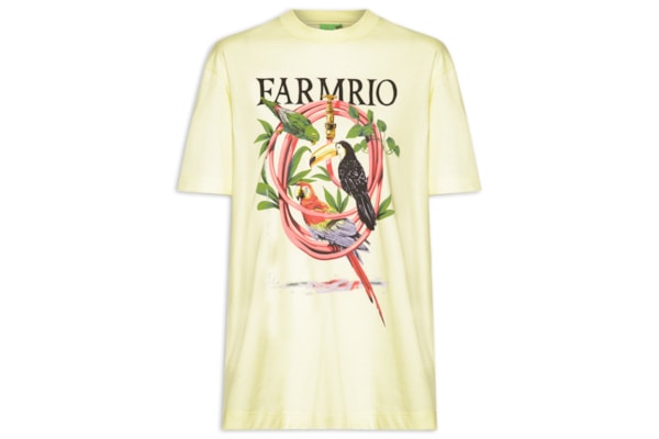 Camiseta Feminina Média Mangueira – Amarelo