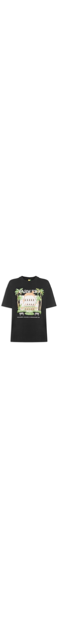 Camiseta Feminina Média Museu Da República - Preto