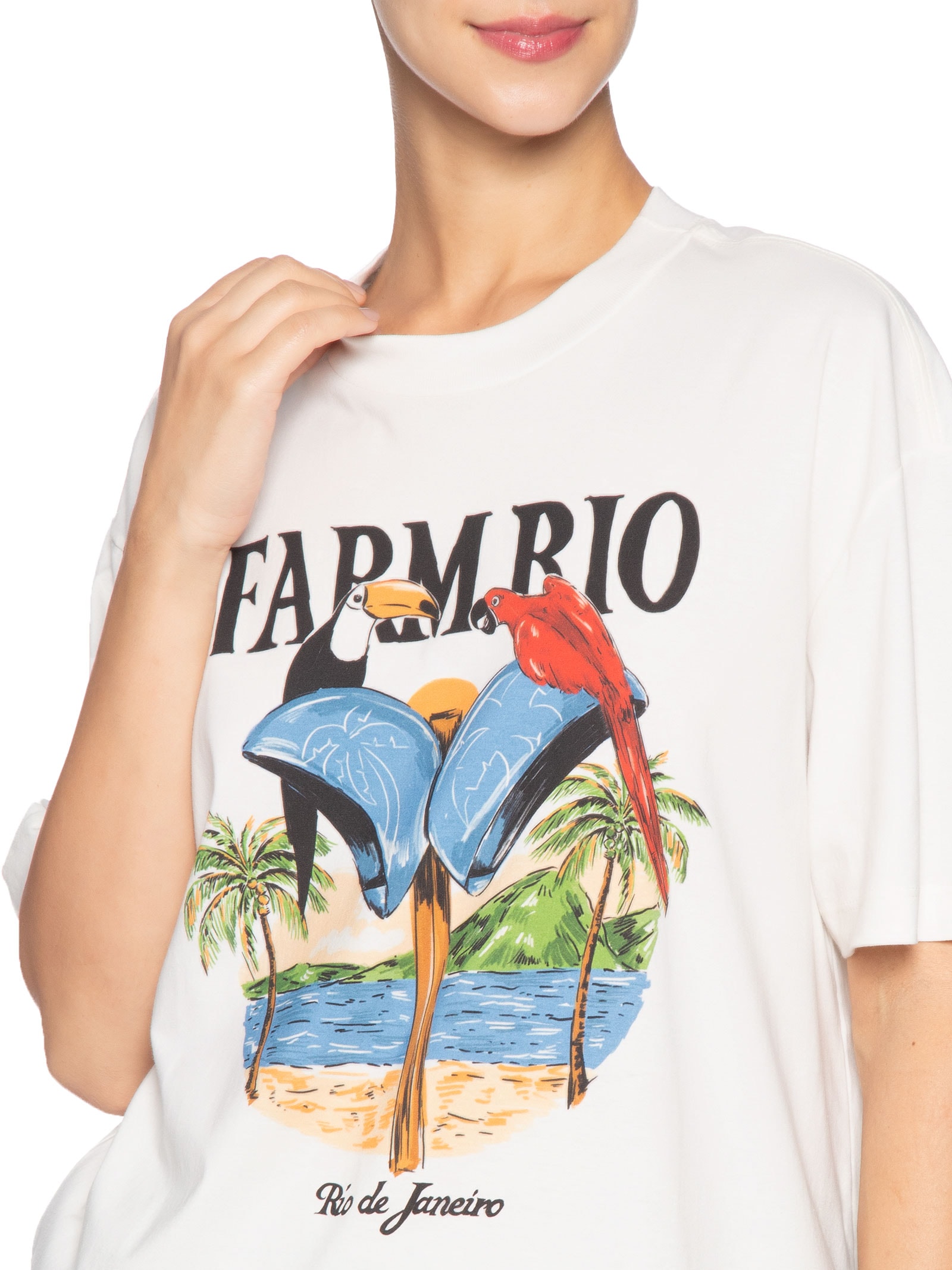 Camiseta Feminina Média Orelhão Rio Branco Farm