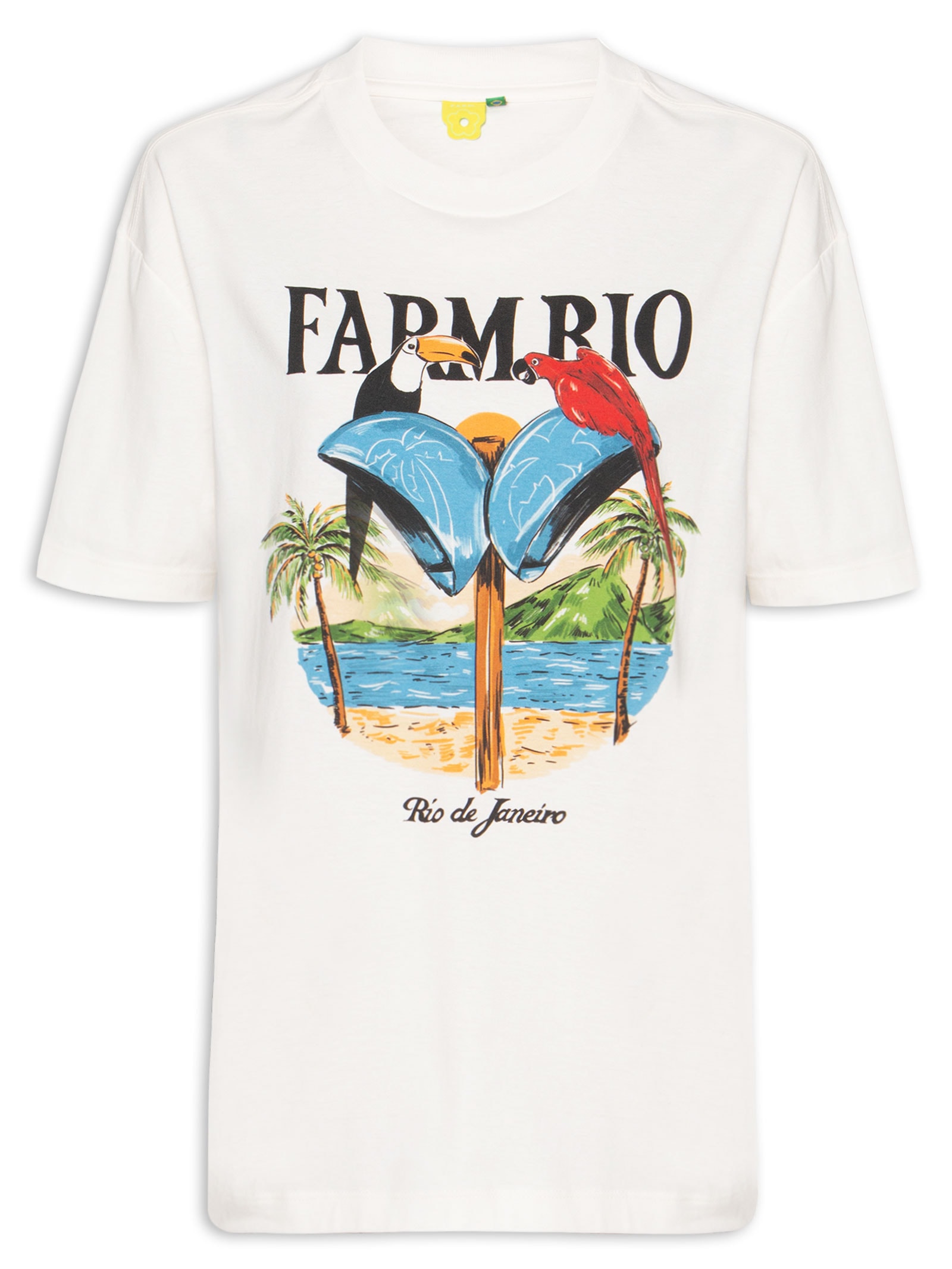 Camiseta Feminina Média Orelhão Rio Branco Farm