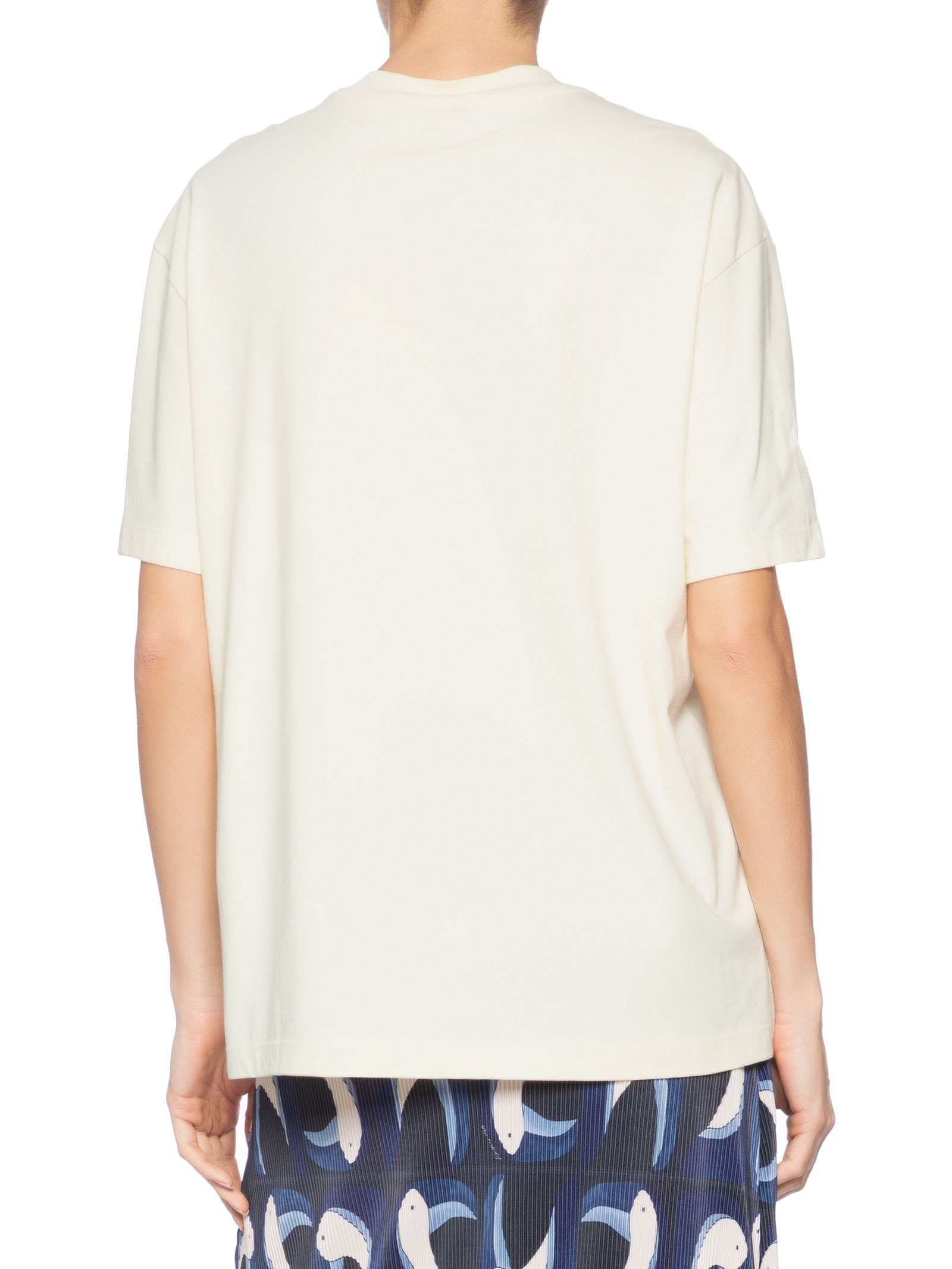 Camiseta Feminina Média Pássaros com Picolé Bege Farm