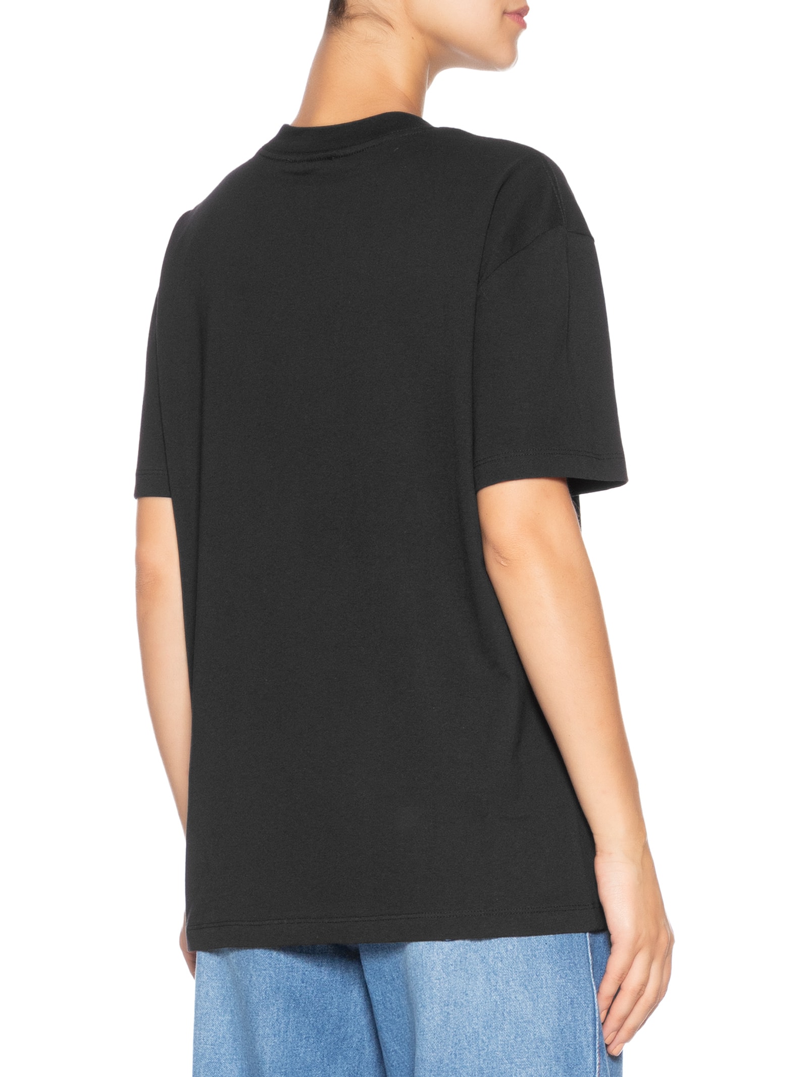 Camiseta Feminina Média Praia Carioca Preto Farm