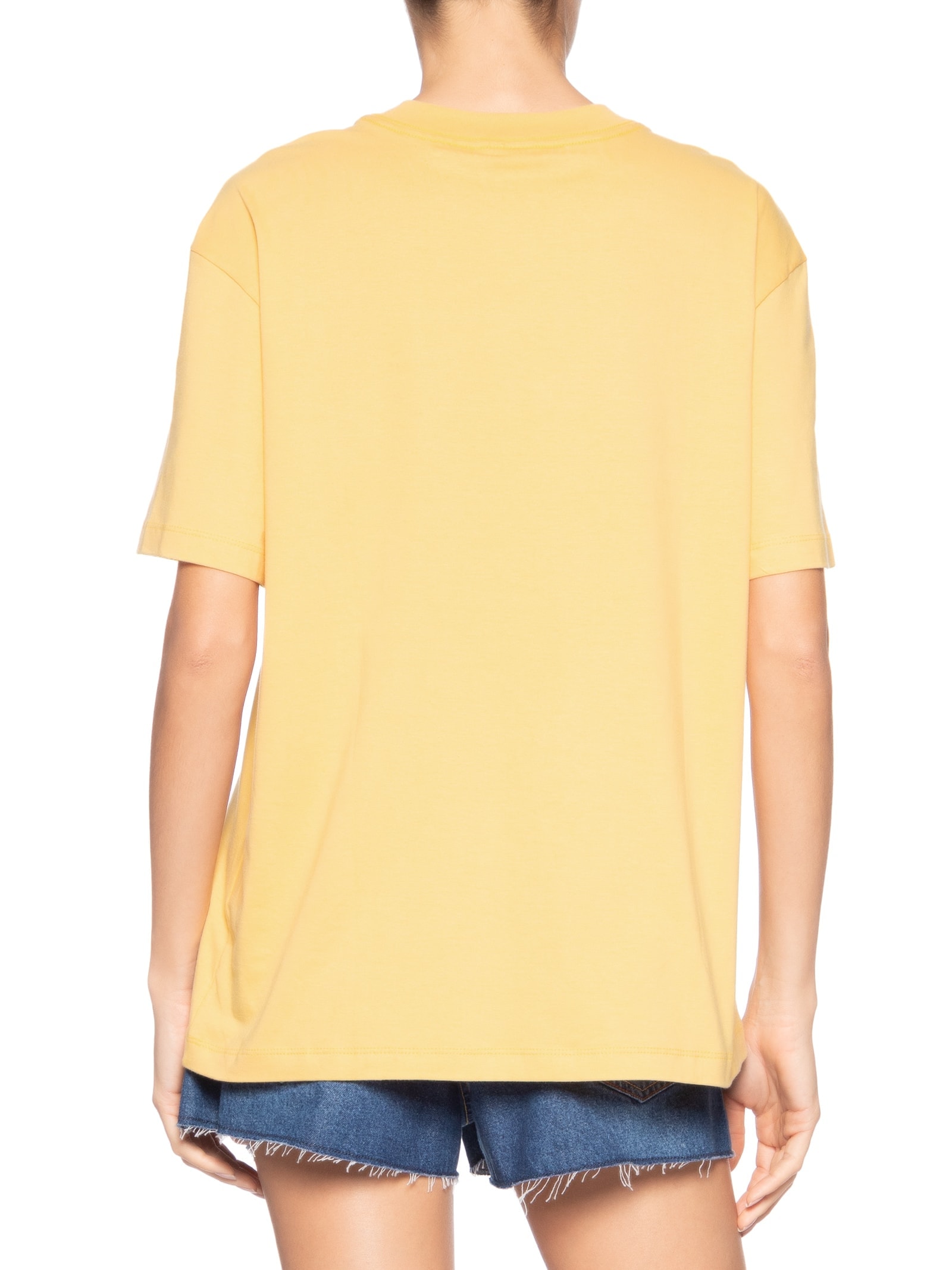 Camiseta Feminina Média Show De Bola Amarelo Farm