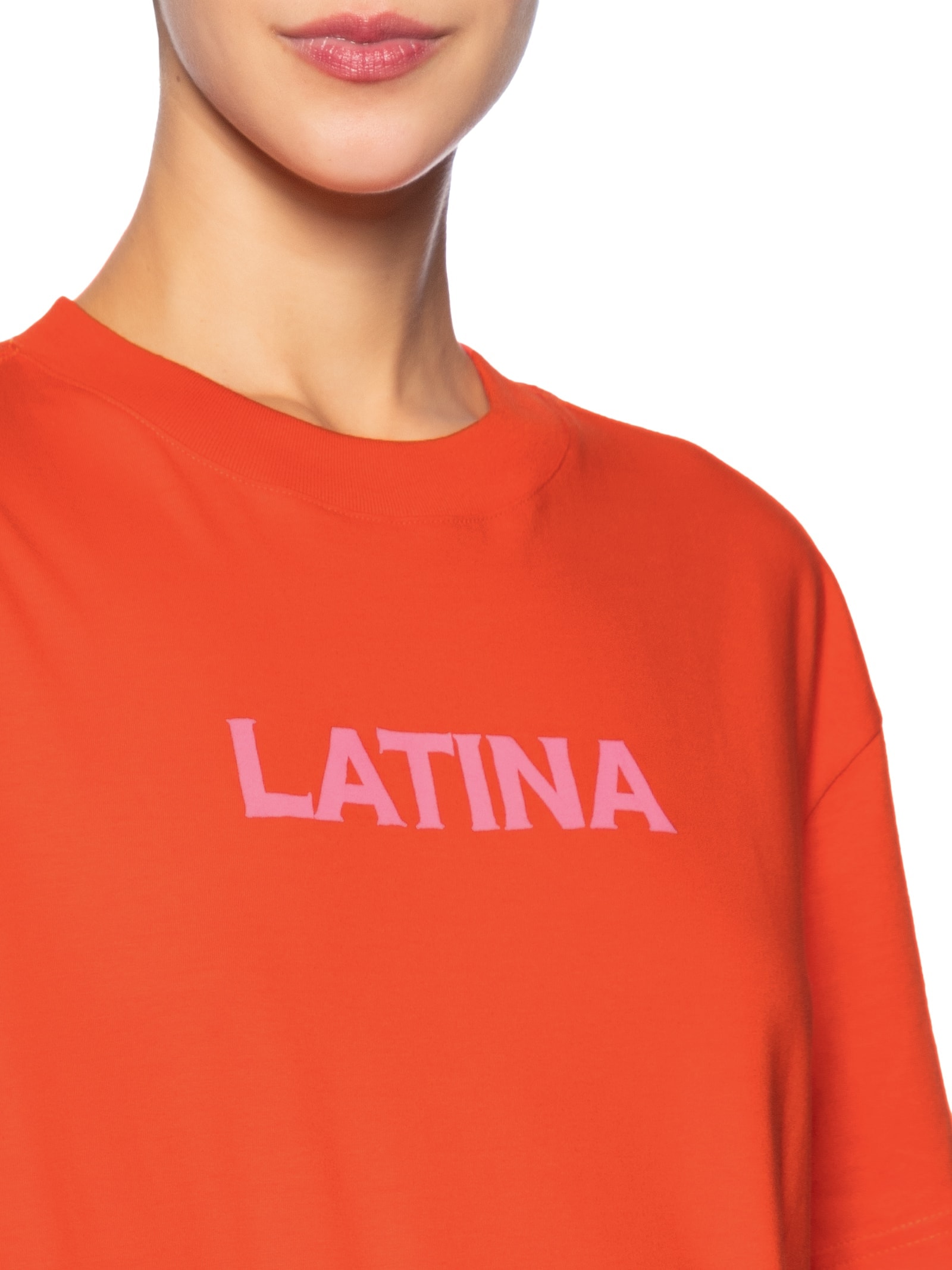 Camiseta Feminina Média Tierra De Mil Colores Vermelho Farm