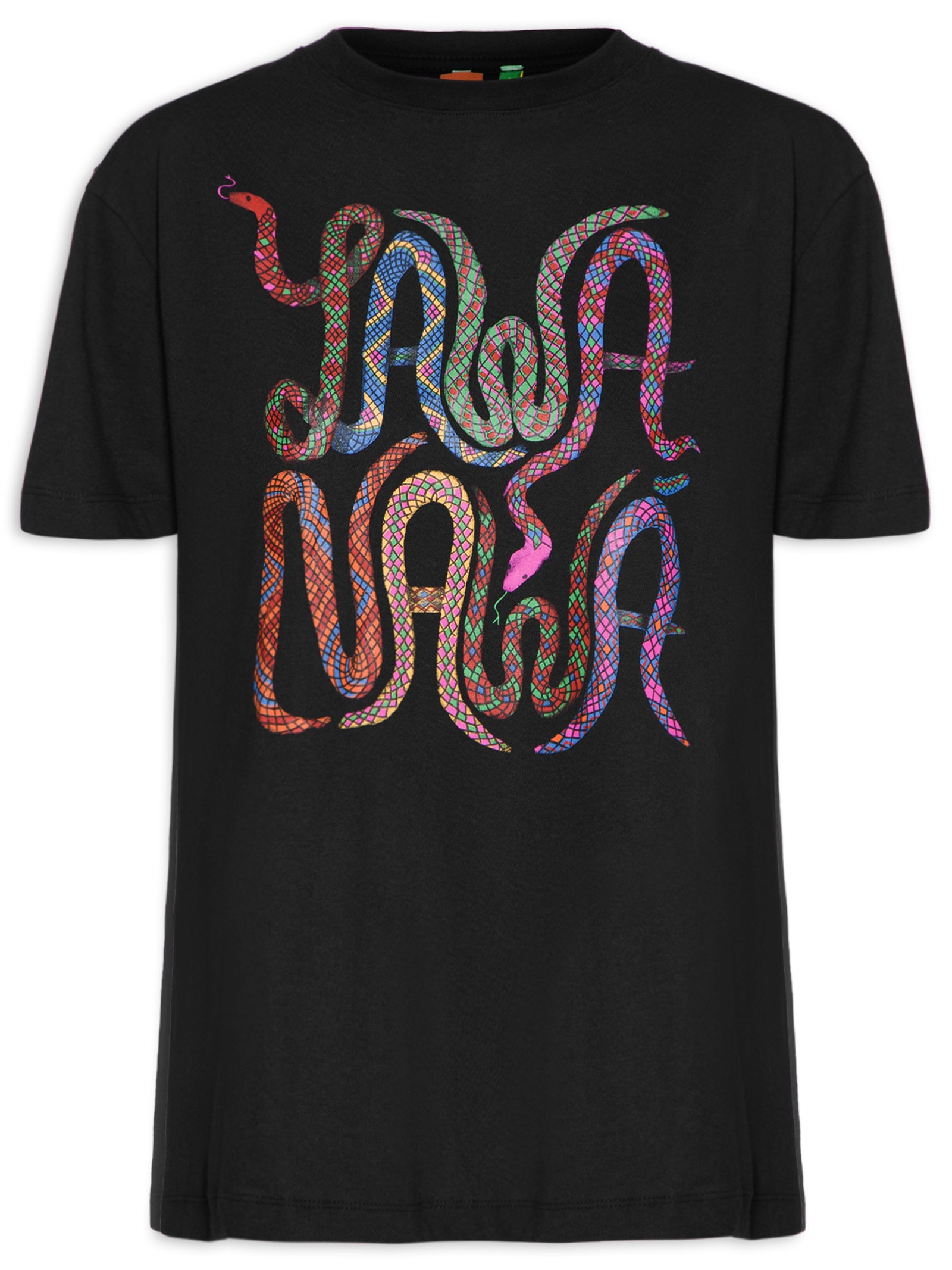 Camiseta Feminina Média Yawanawa Preto Farm