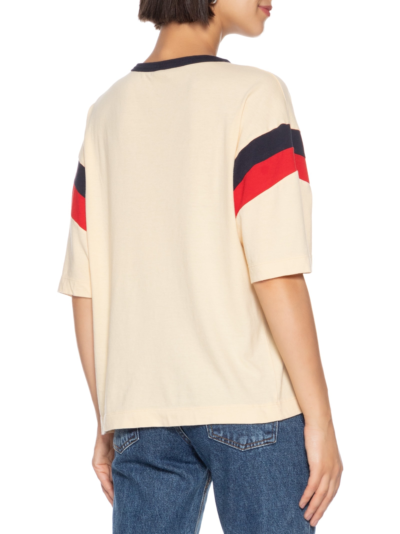 Camiseta Feminina Meia Malha Amarelo Hering