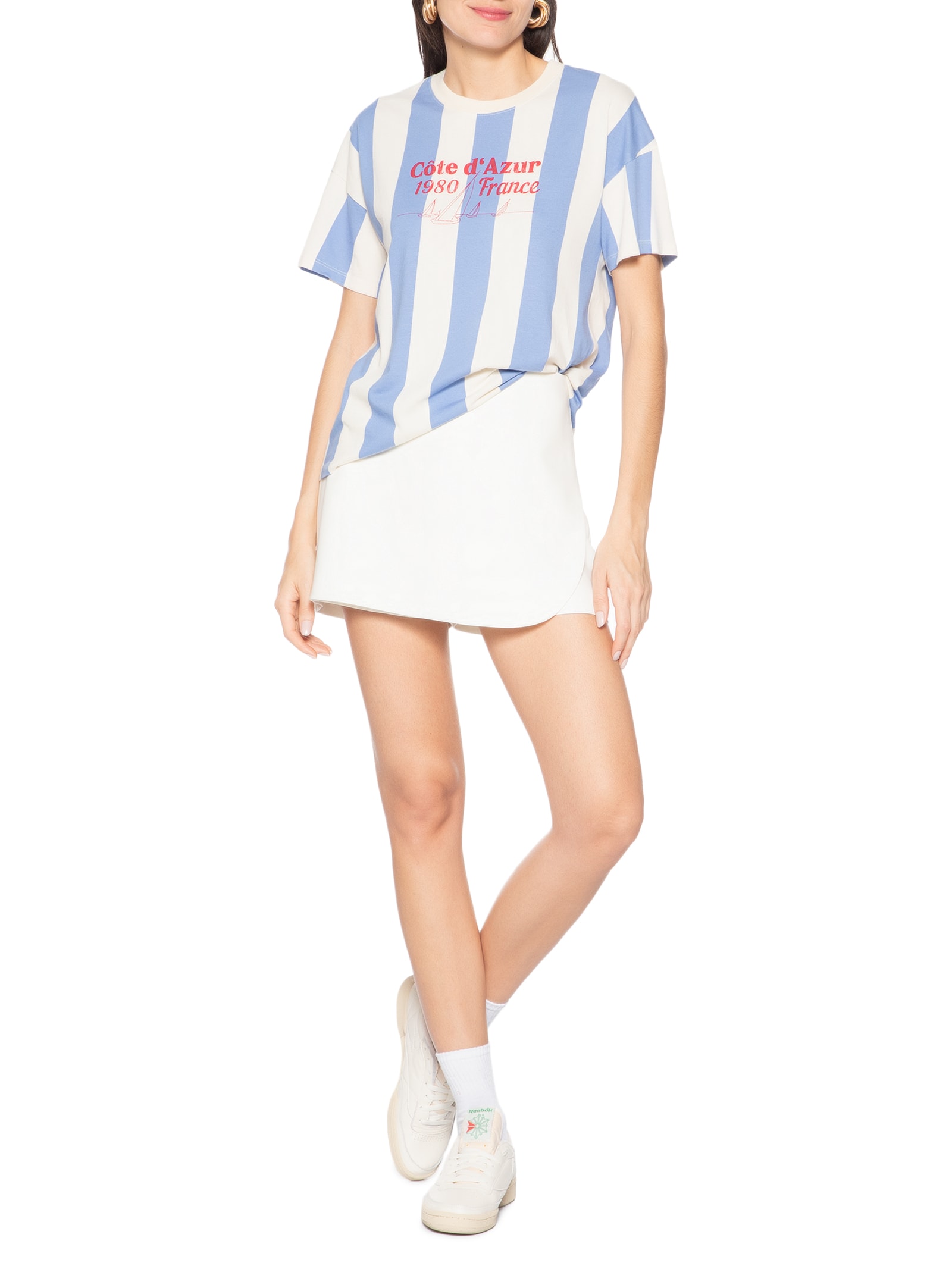 Camiseta Feminina MM Azul Hering