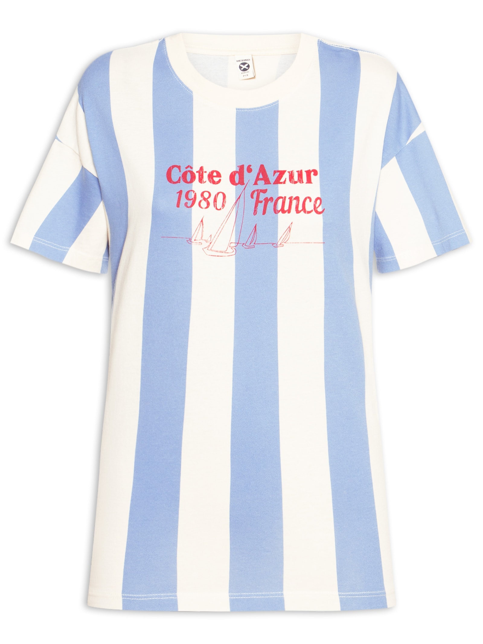 Camiseta Feminina MM Azul Hering