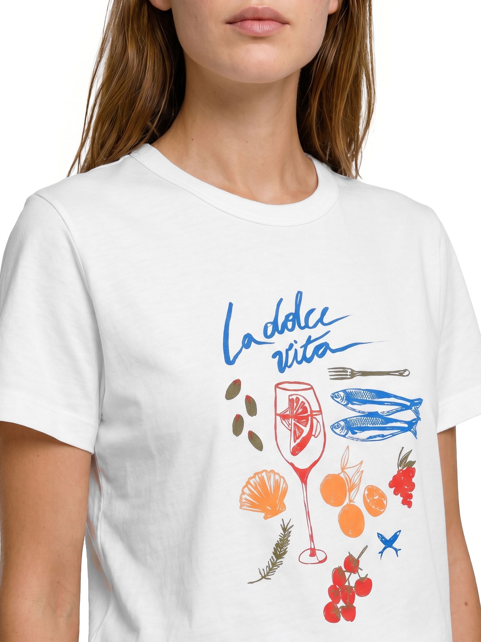 Camiseta Feminina MM Branco Hering