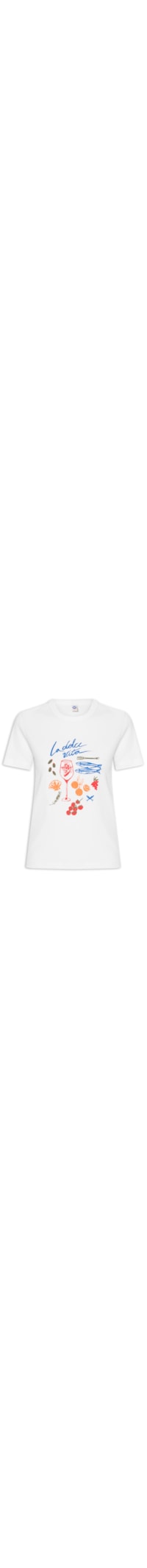 Camiseta Feminina MM - Branco