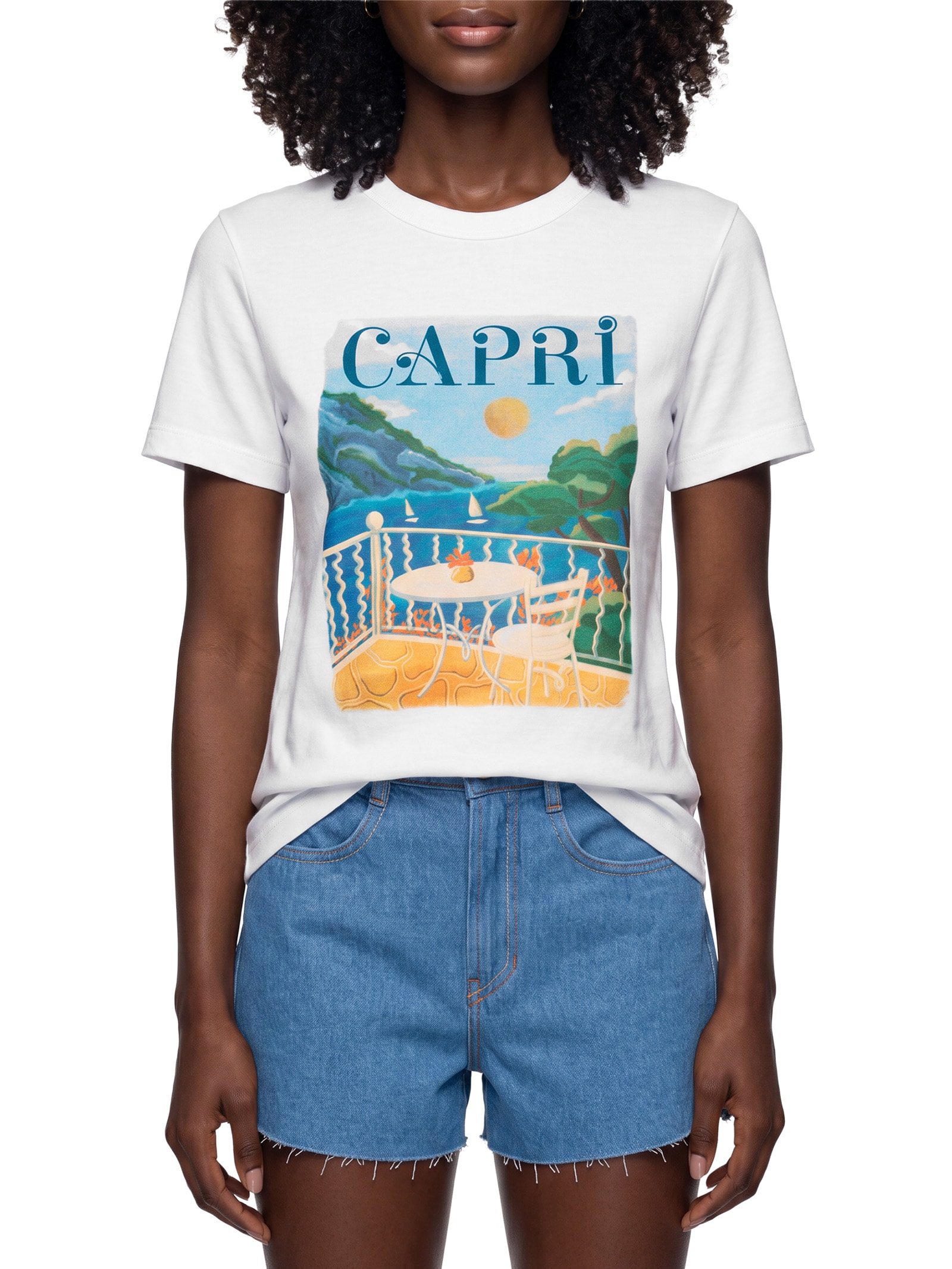 Camiseta Feminina Mm Branco Hering