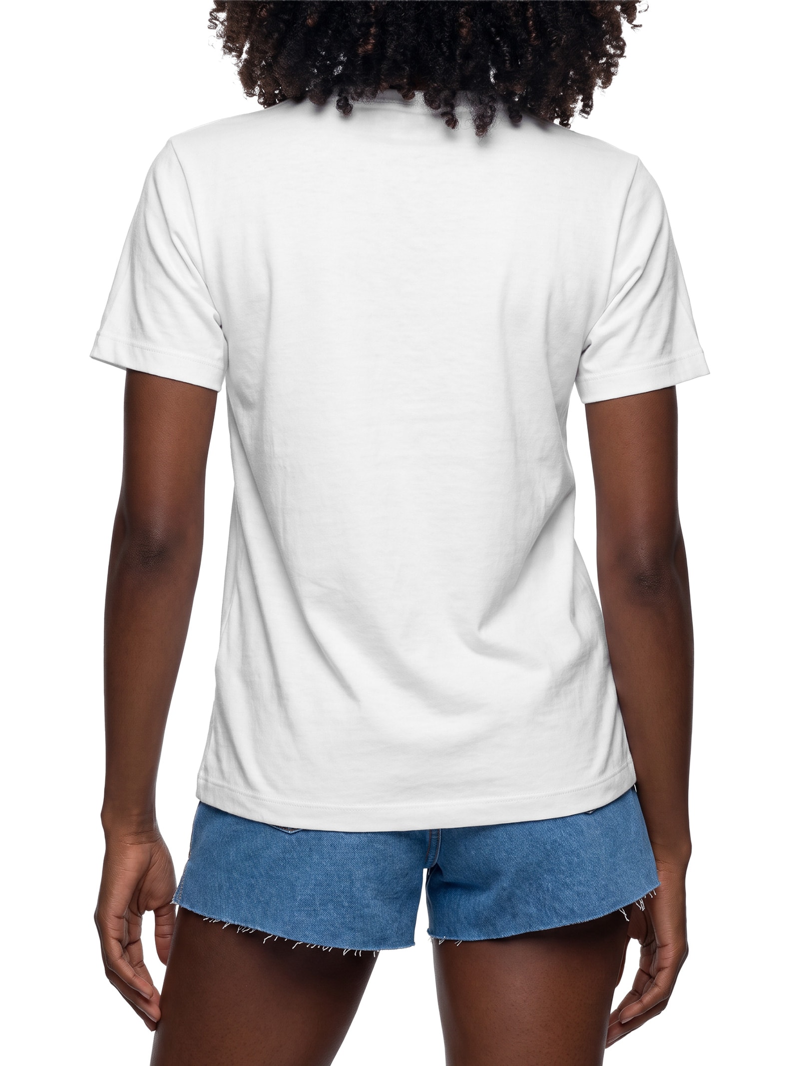 Camiseta Feminina Mm Branco Hering