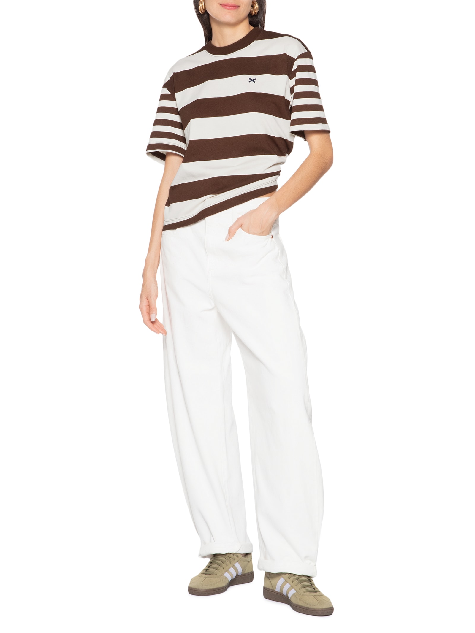 Camiseta Feminina MM Off White Hering