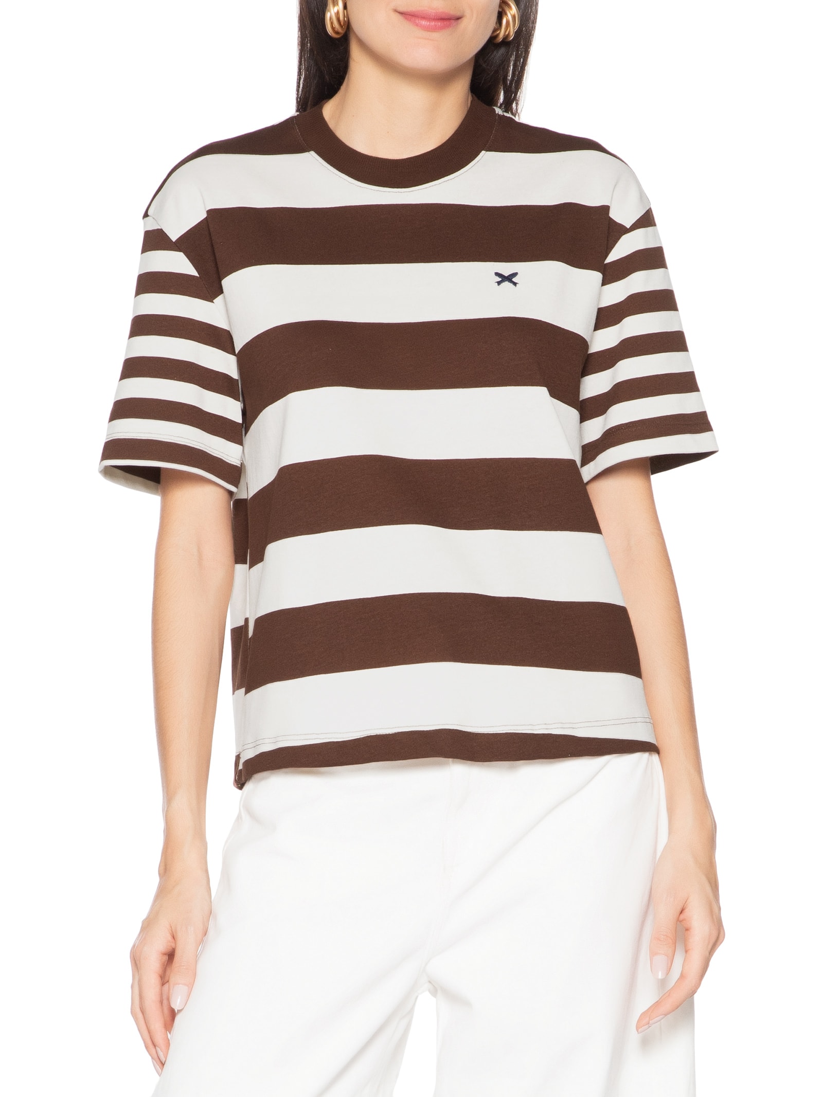 Camiseta Feminina MM Off White Hering