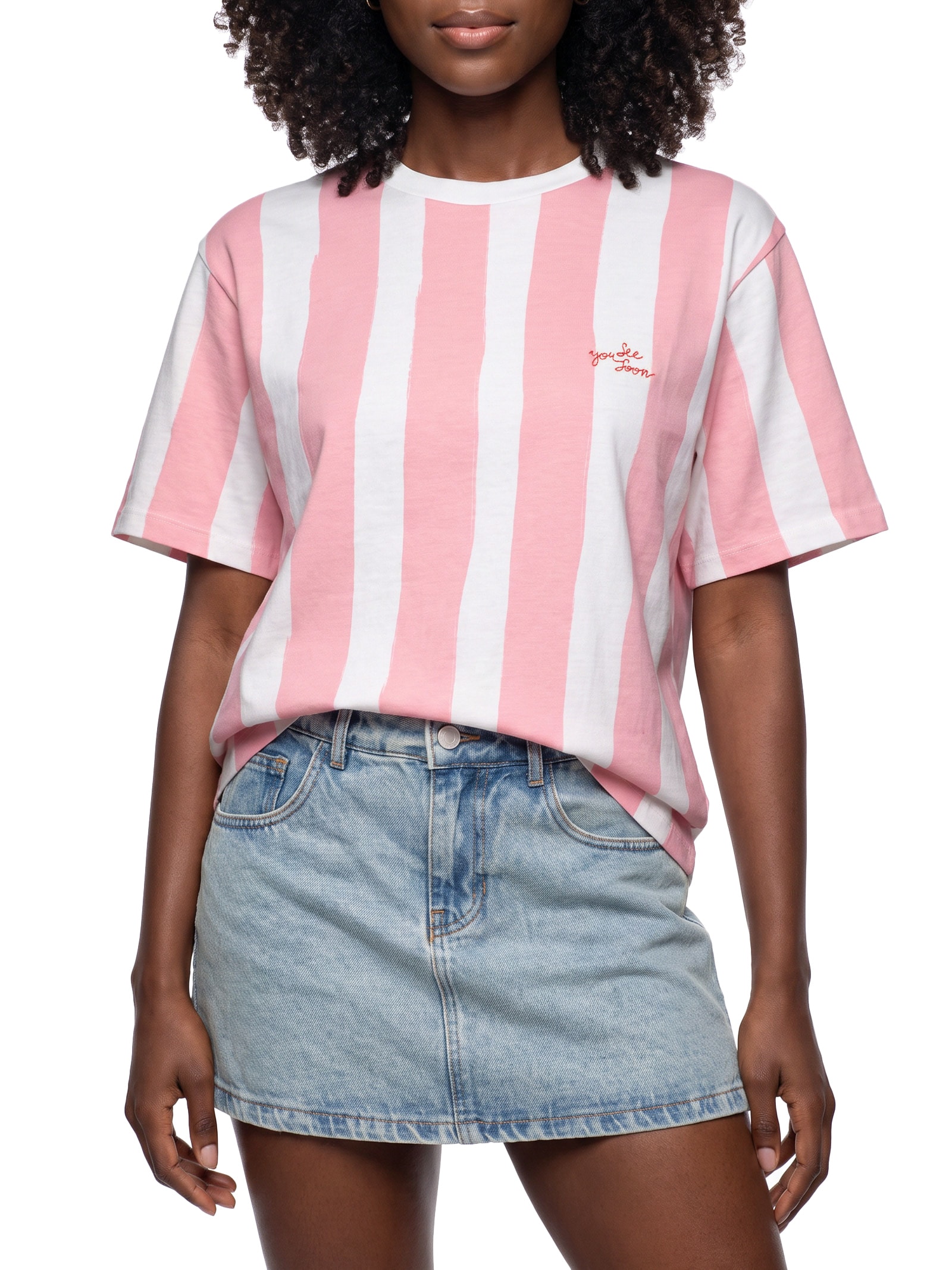 Camiseta Feminina MM Rosa Hering