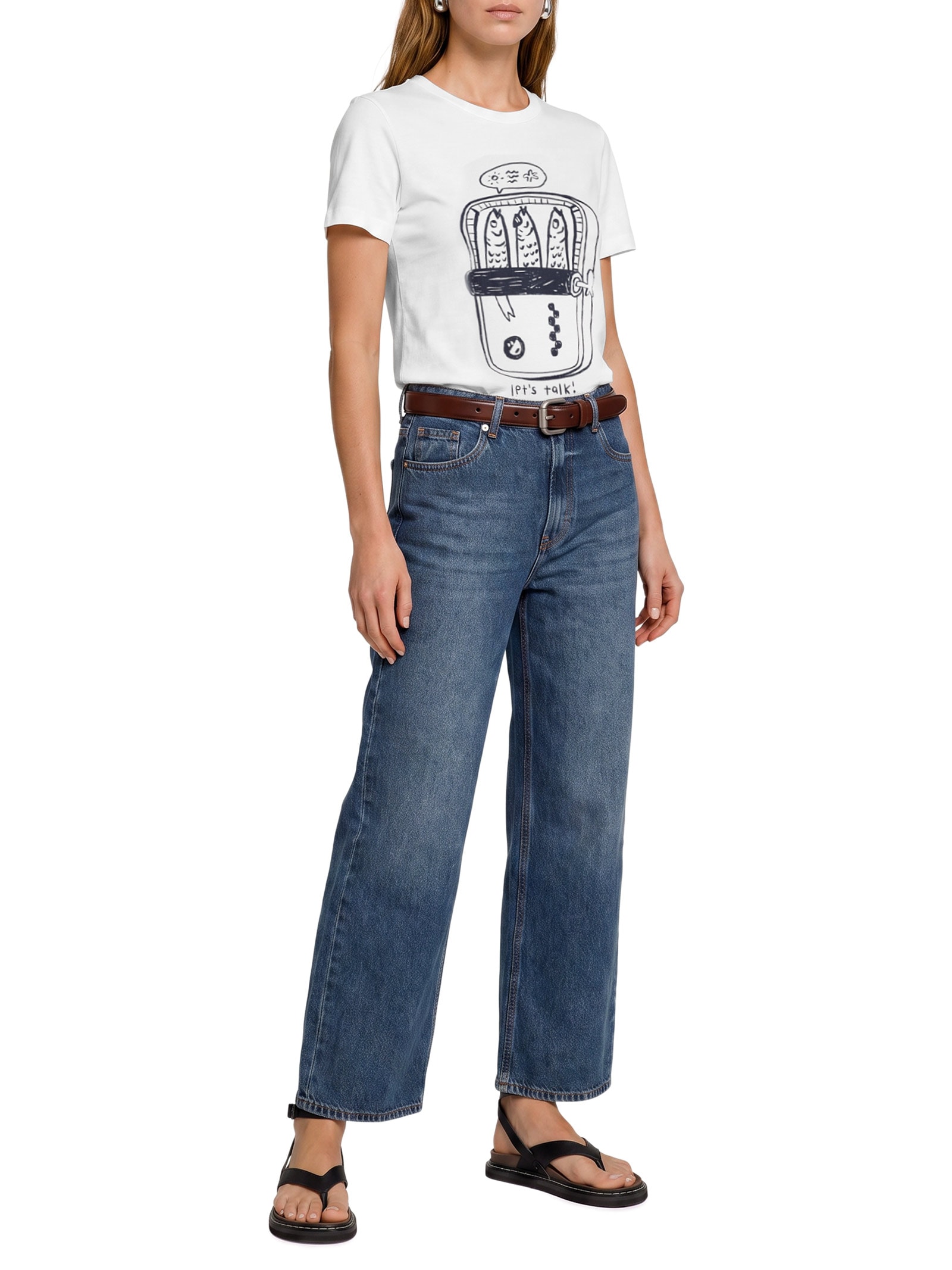 Camiseta Feminina MM – Branco Hering