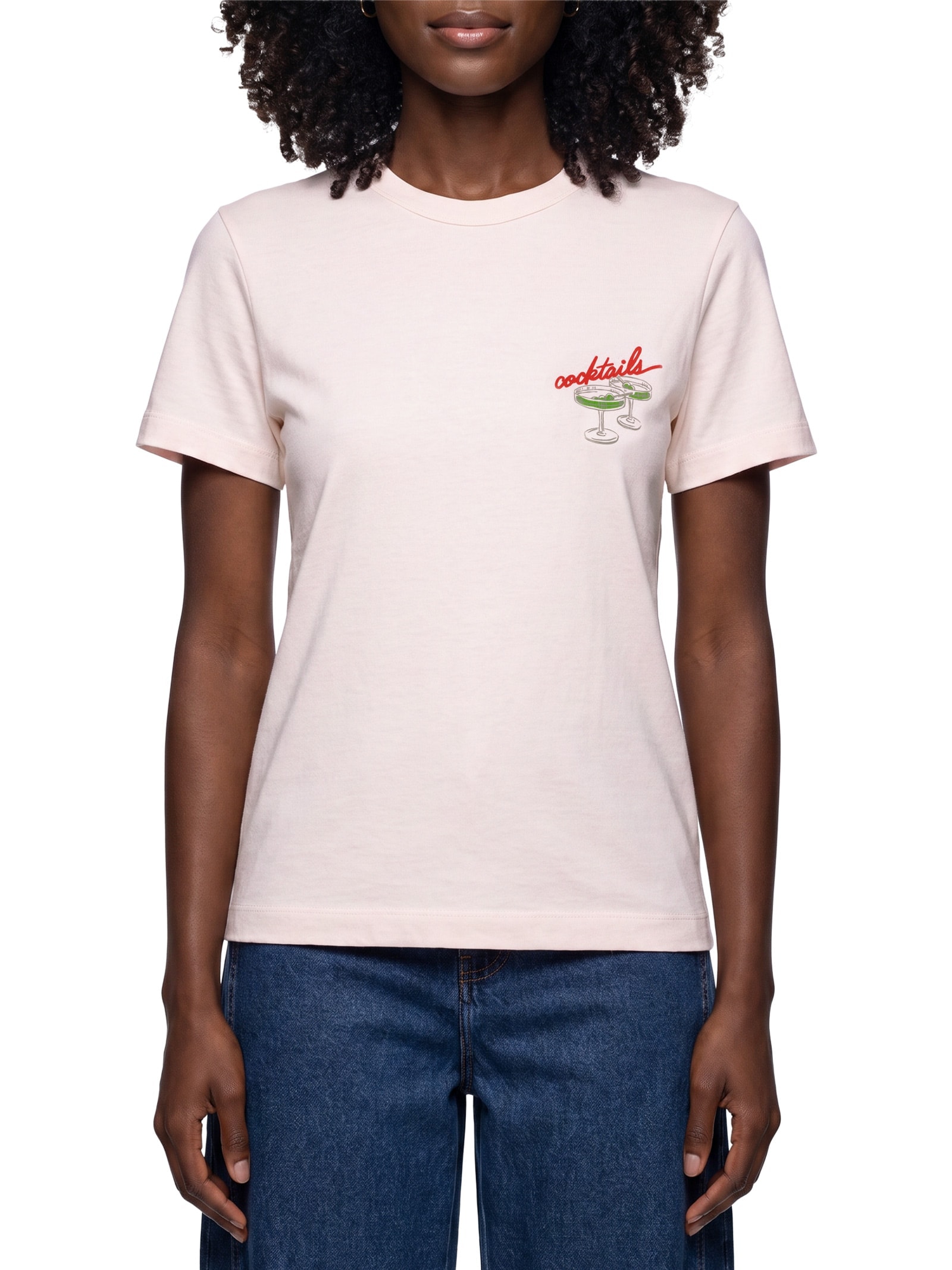 Camiseta Feminina Mm – Rosa Hering