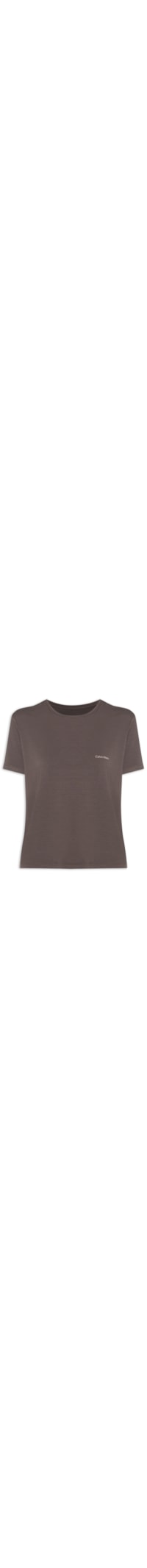 Camiseta Feminina Modal Soft Lounge - Marrom