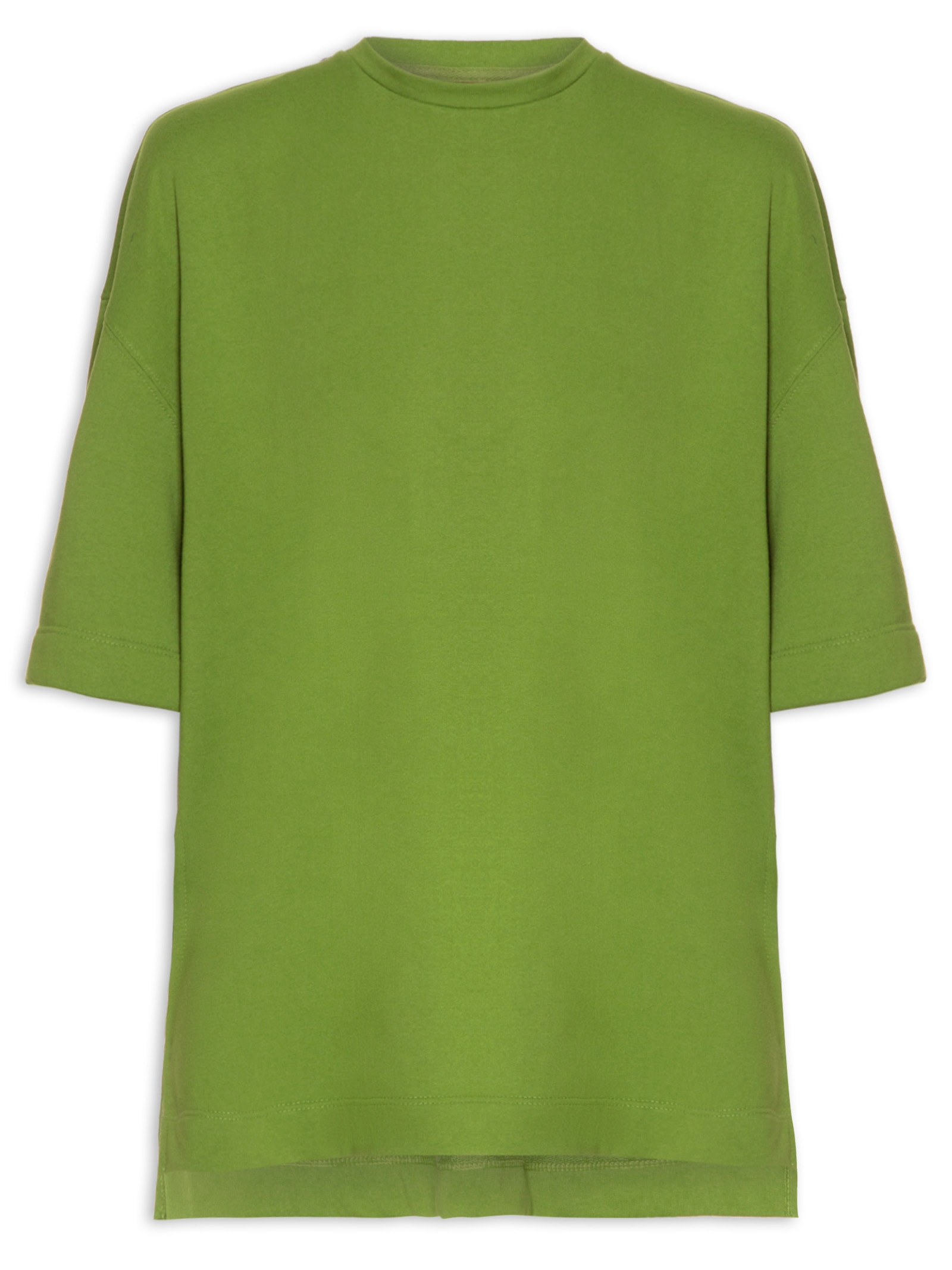 Camiseta Feminina Moletom Verde Farm