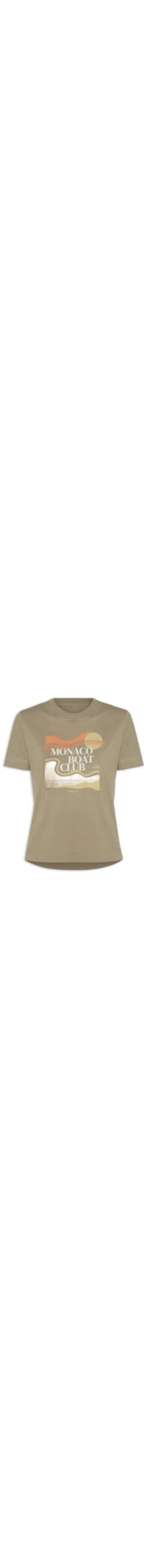 Camiseta Feminina Monaco Boat Club - Verde