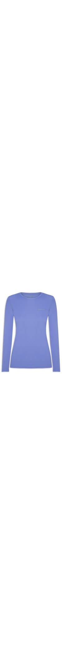 Camiseta Feminina Neblina Manga Longa - Azul