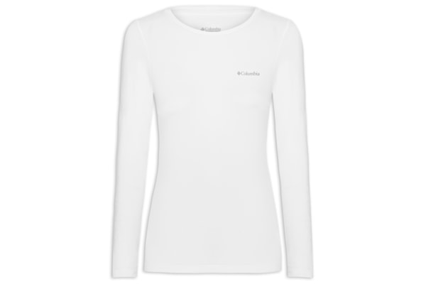 Camiseta Feminina Neblina Manga Longa - Branco