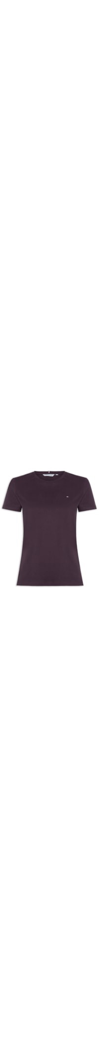 Camiseta Feminina New Crew Neck - Vermelho