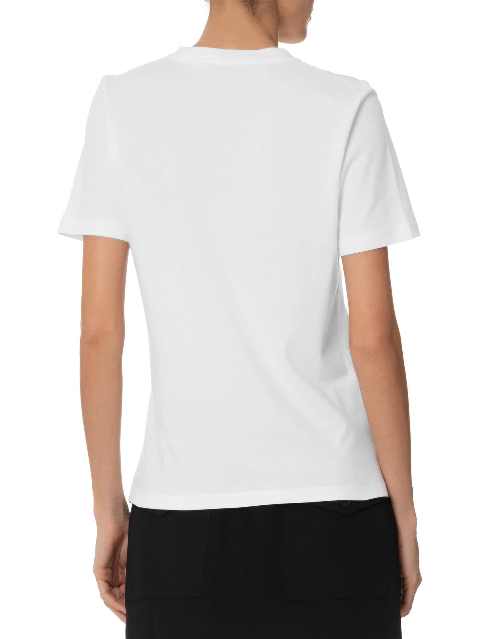 Camiseta Feminina Nos Script Regular Branco Tommy Hilfiger