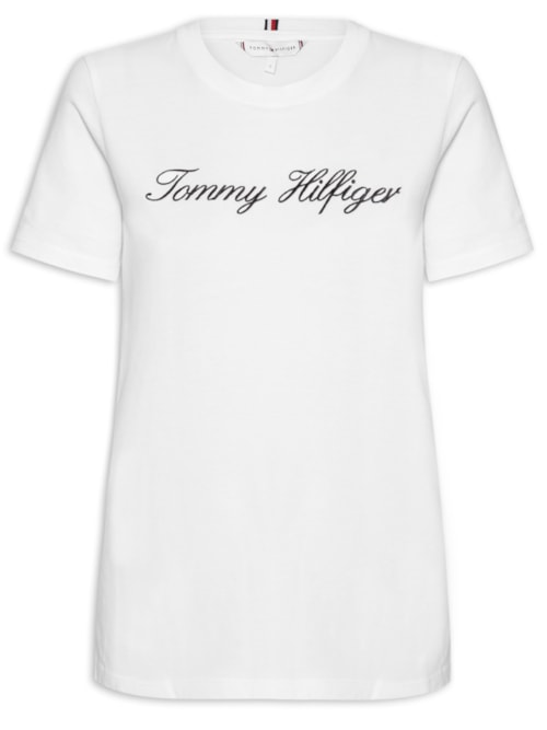 Camiseta Feminina Nos Script Regular – Branco