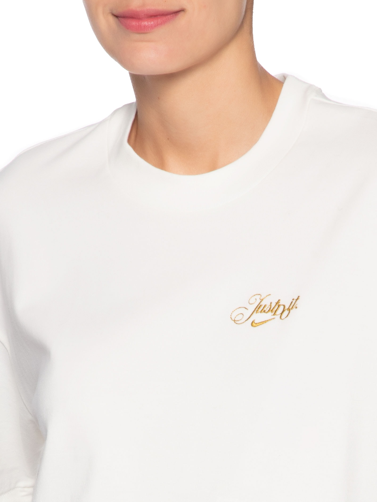 Camiseta Feminina Nsw Jdi Script Branco Nike