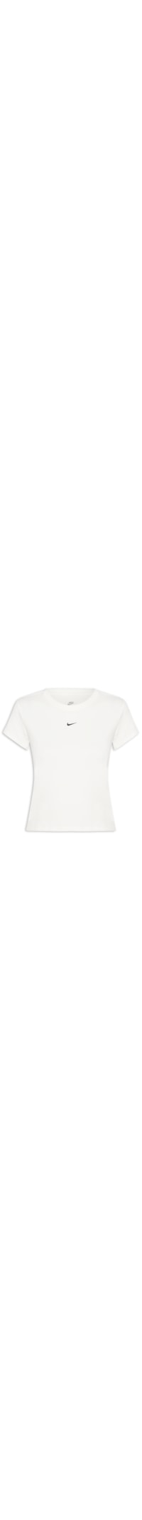 Camiseta Feminina Nsw Rib Tght SS Tee - Branco