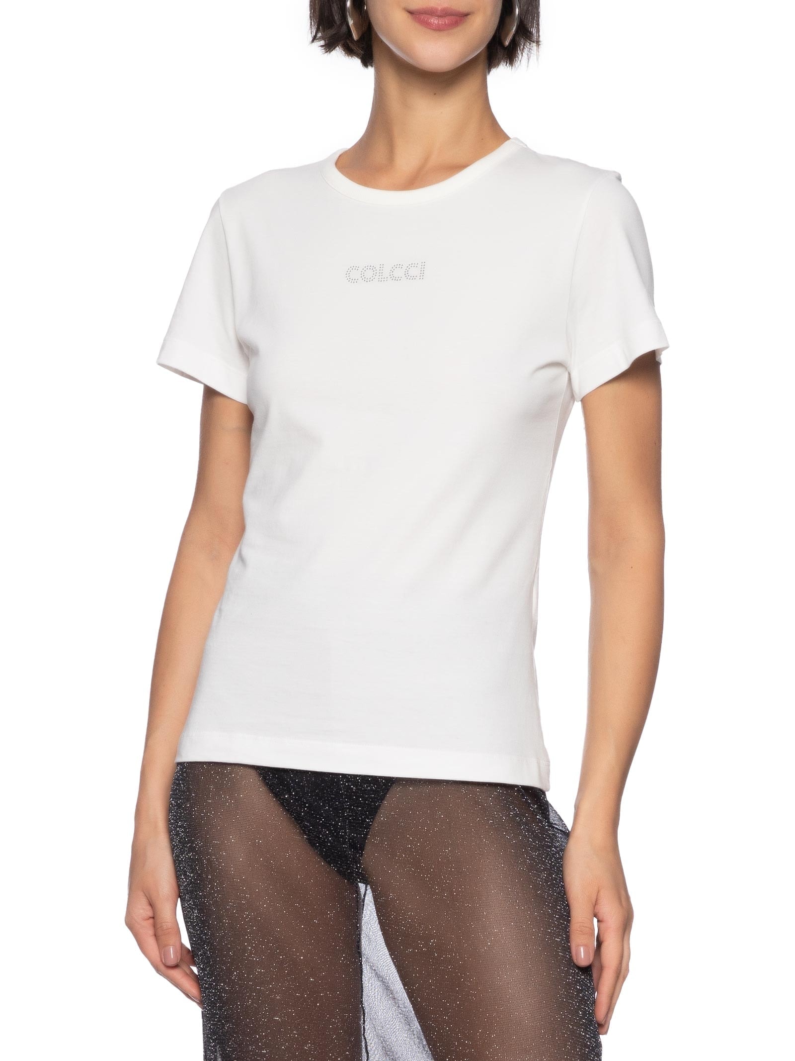 Camiseta Feminina Off White Colcci