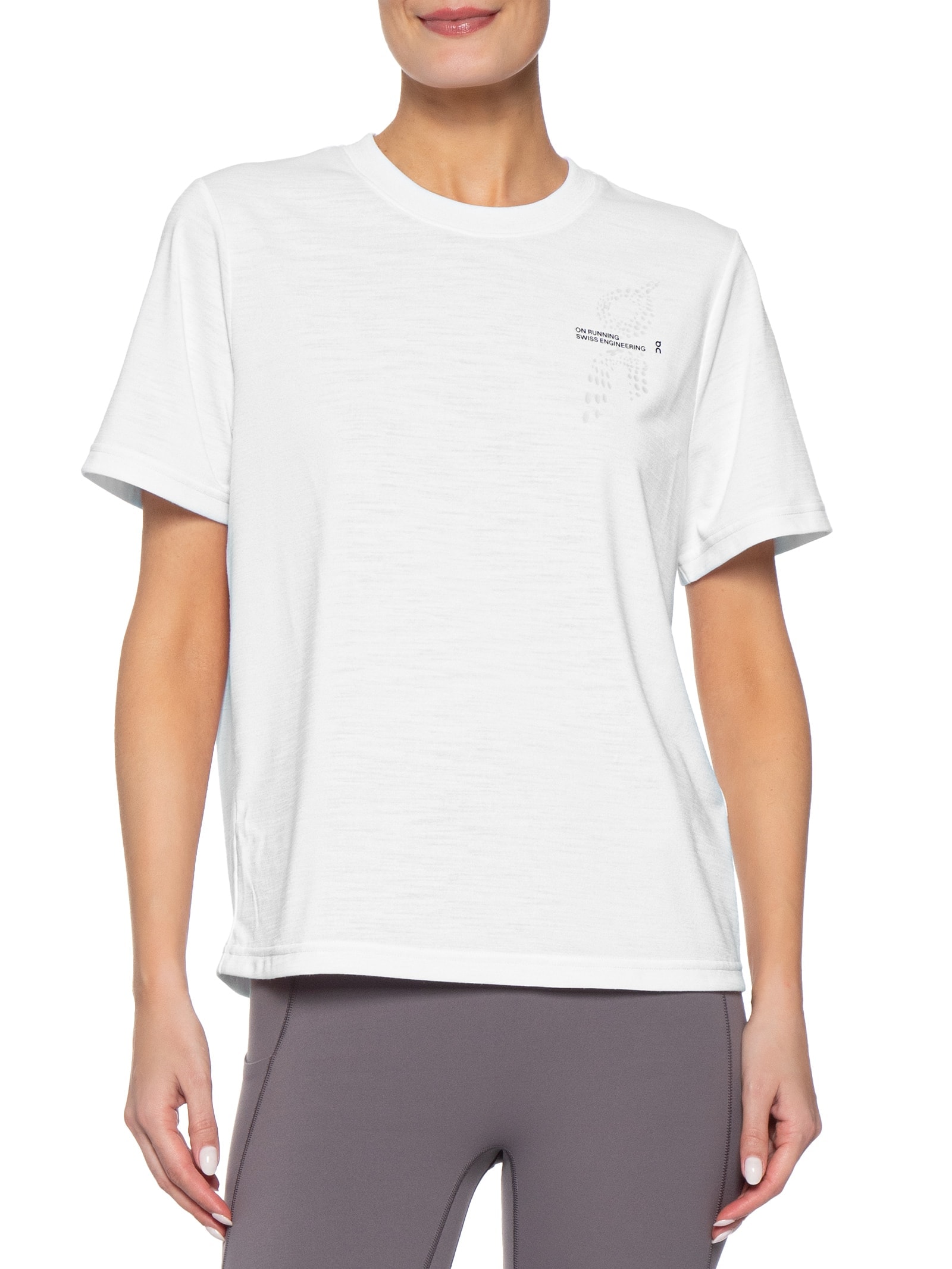 Camiseta Feminina On Run-T Branco On Running