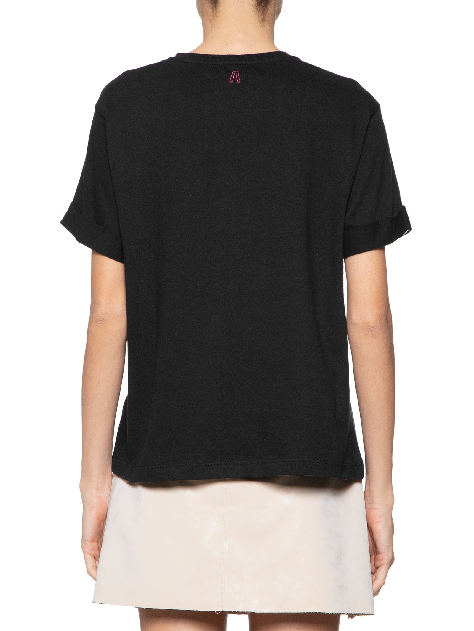 Camiseta Feminina Over Collar Snake Preto  Animale Jeans