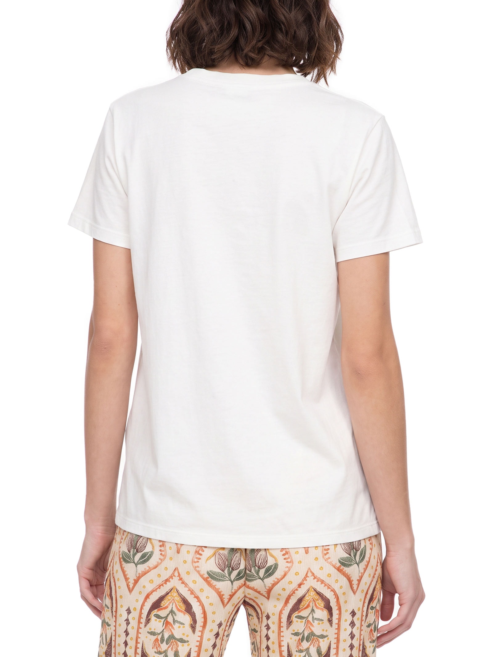 Camiseta Feminina Oversized Cartagena Branco Cacay