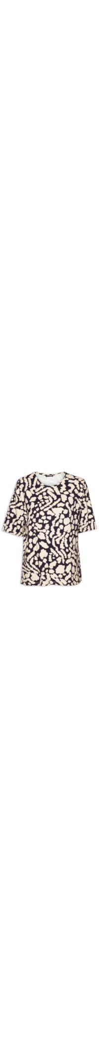 Camiseta Feminina Oversized Leopard - Animal Print