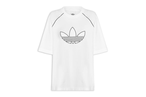 Camiseta Feminina Oversized T Adilenium - Branco
