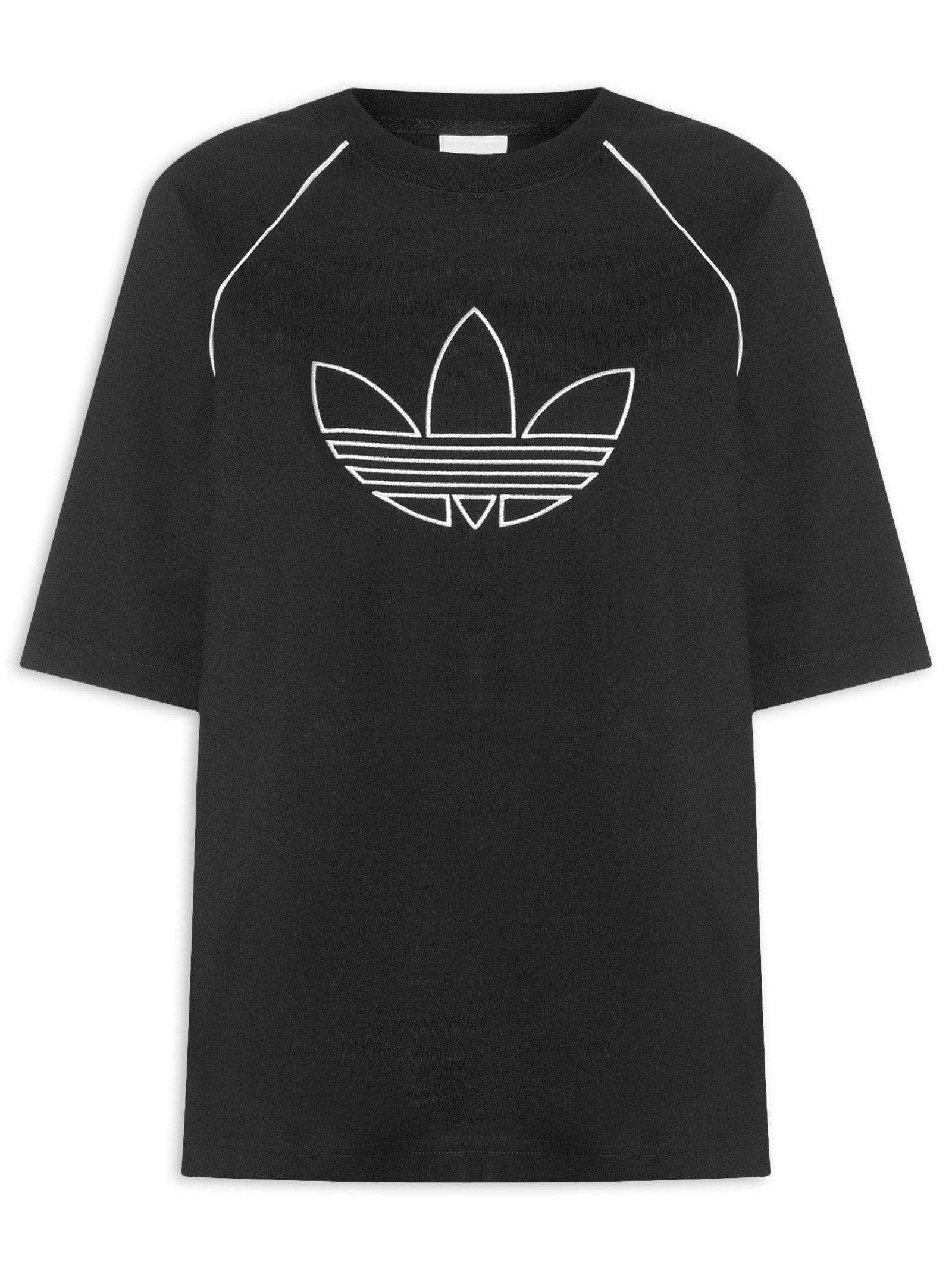 Camiseta Feminina Oversized T Adilenium Preto Adidas Originals