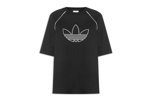 Camiseta Feminina Oversized T Adilenium - Preto