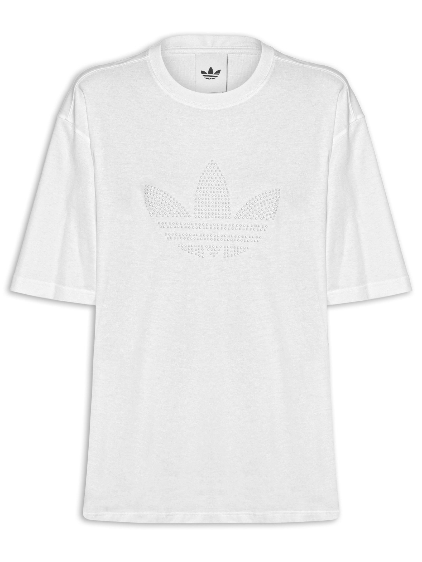 Camiseta Feminina Pearl Branco Adidas Originals