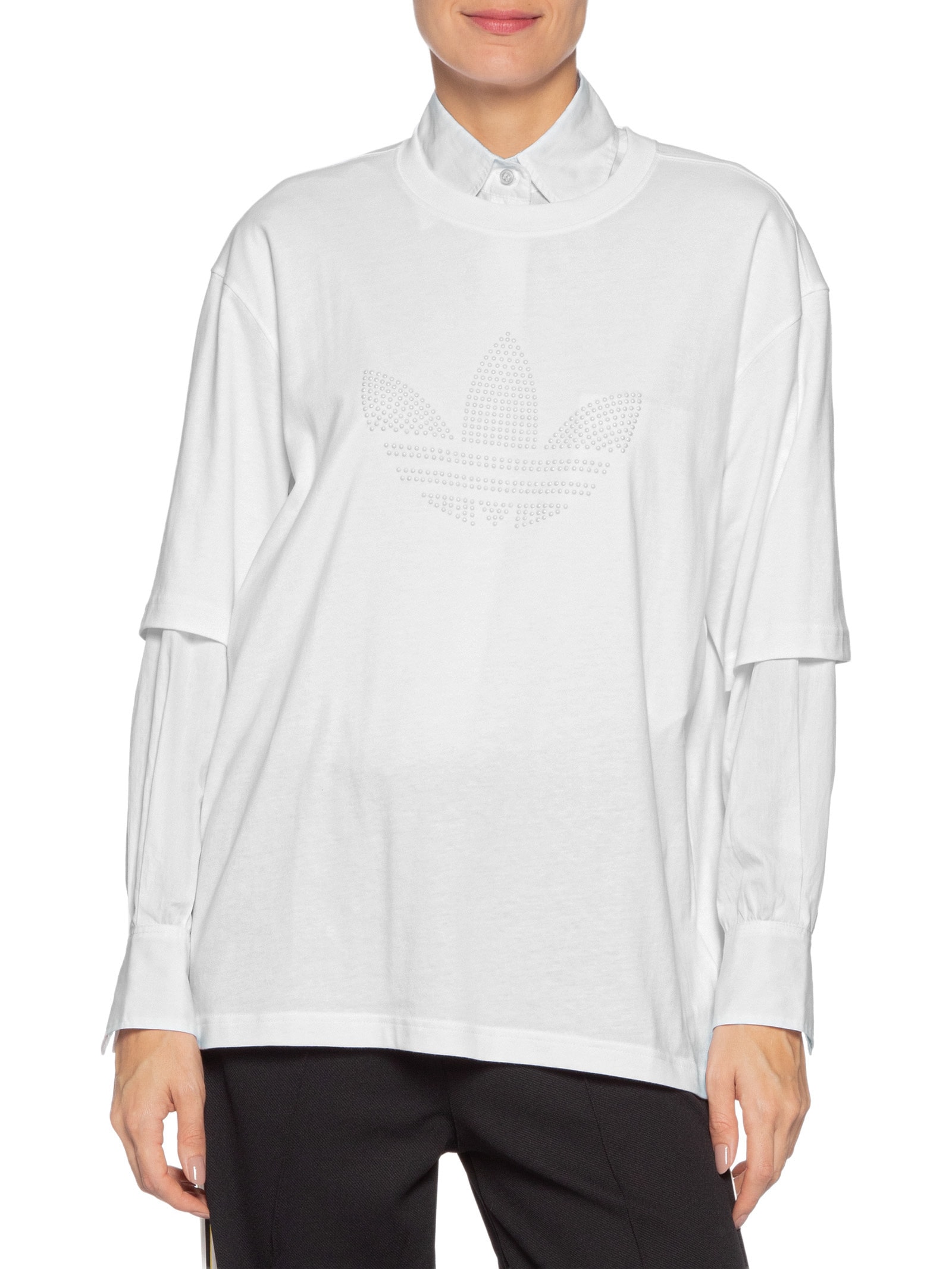 Camiseta Feminina Pearl Branco Adidas Originals