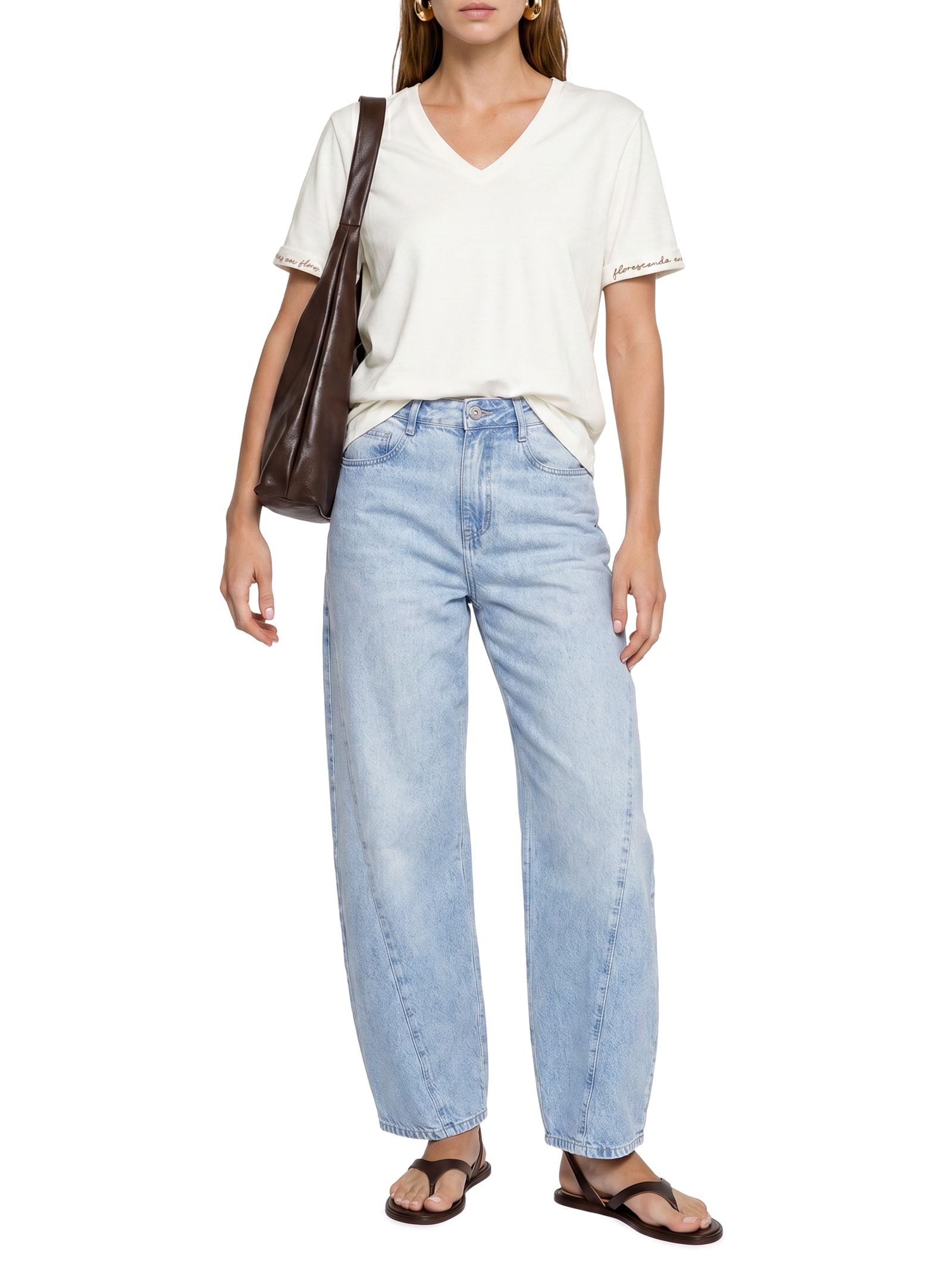 Camiseta Feminina Penteada – Branco Lez A Lez