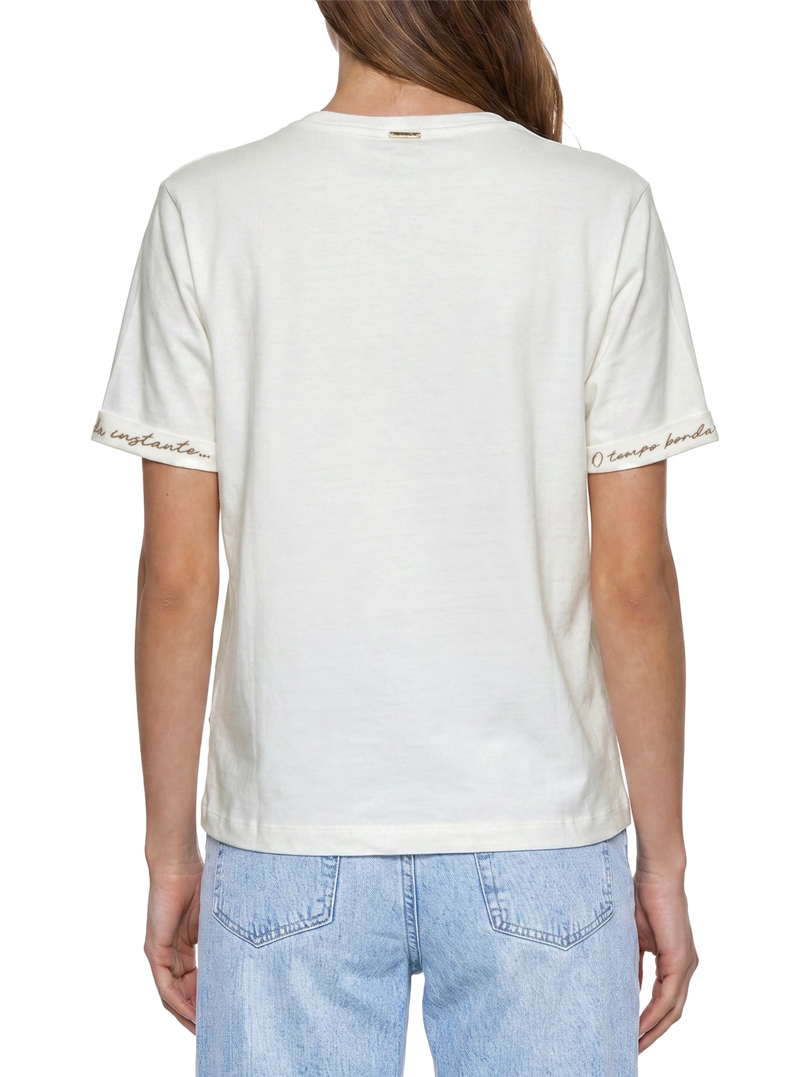 Camiseta Feminina Penteada – Branco Lez A Lez