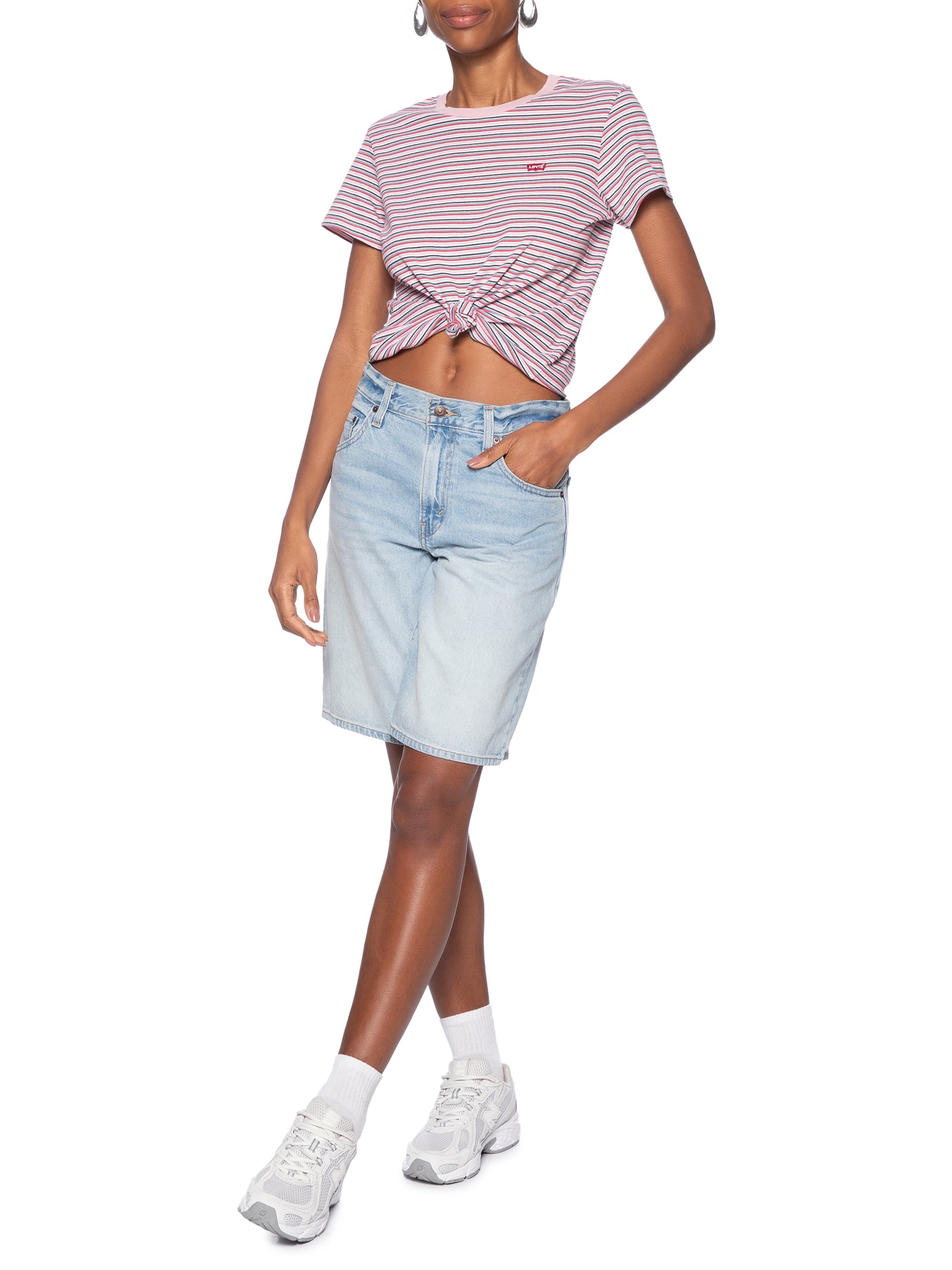 Camiseta Feminina Perfect Tee Vermelho Levi's