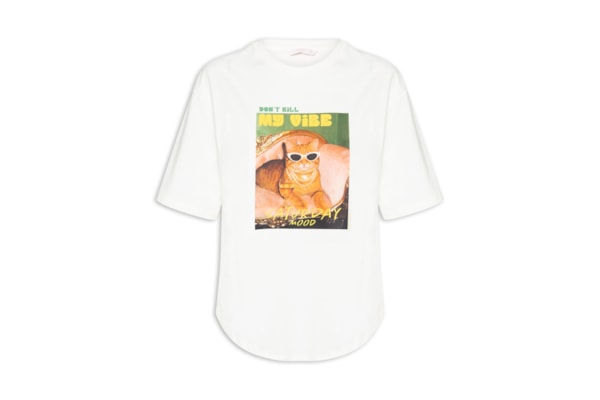 Camiseta Feminina Pet Week Saturday - Branco